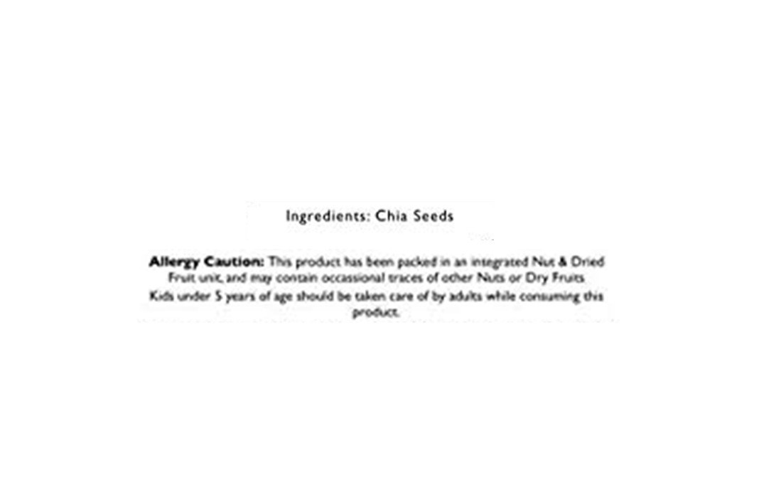 Nuts Buddy Chia Seeds    Pack  700 grams